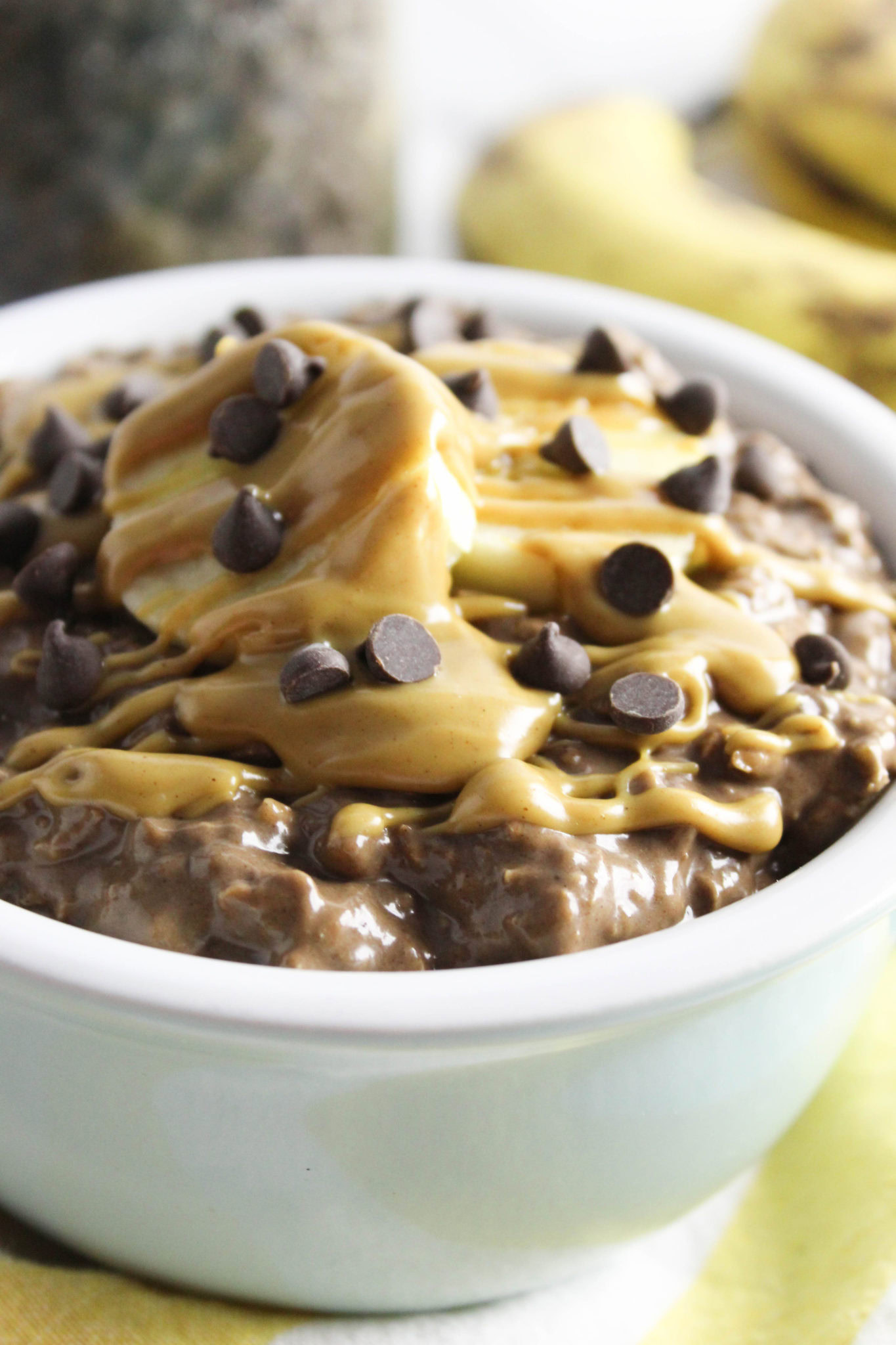Chunky Monkey Overnight Oatmeal