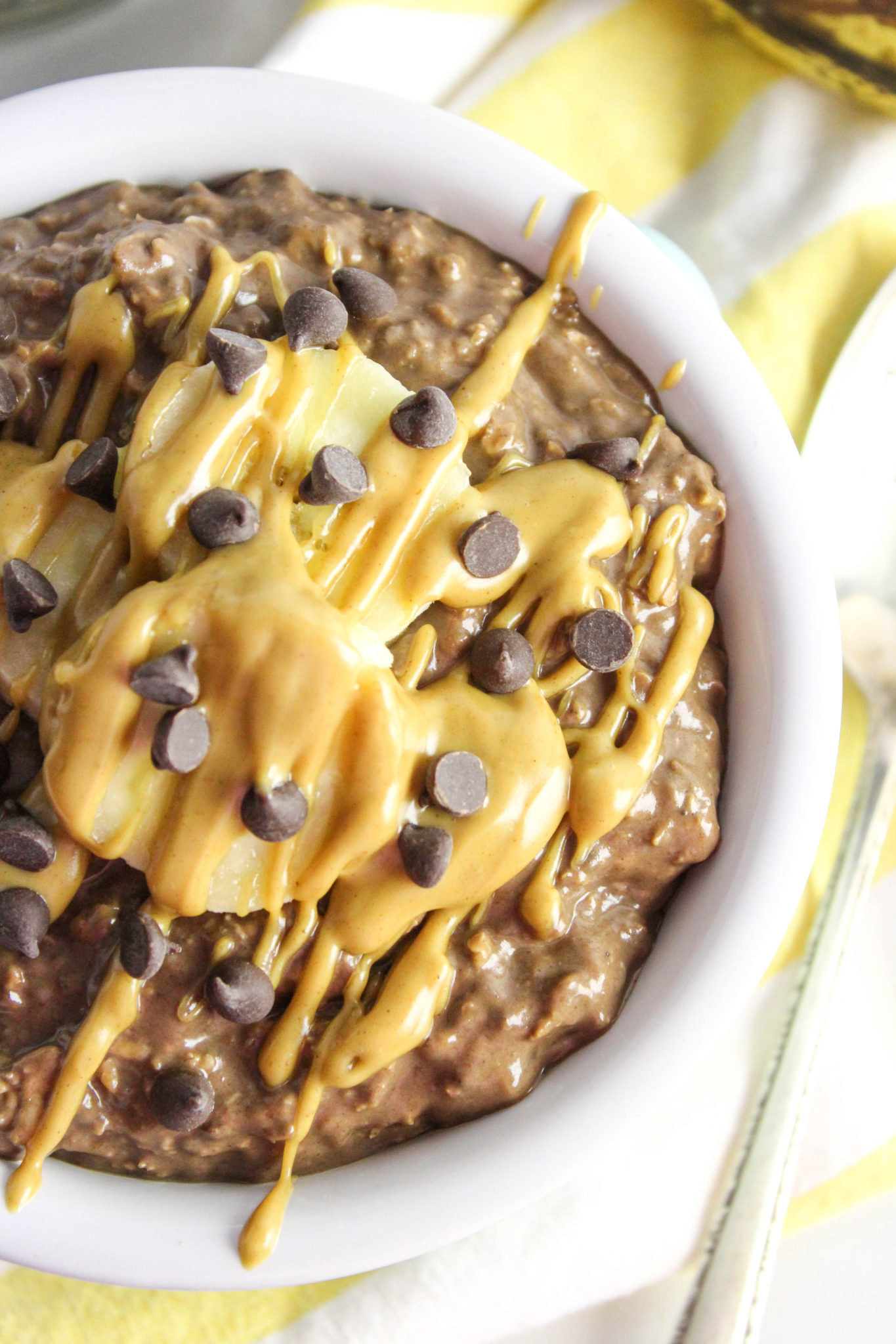 Chunky Monkey Overnight Oatmeal