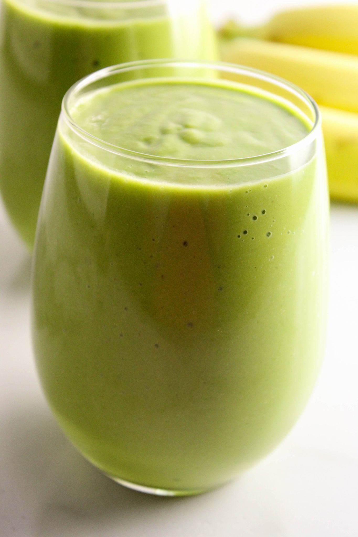 Peanut Butter Banana Spinach Smoothie