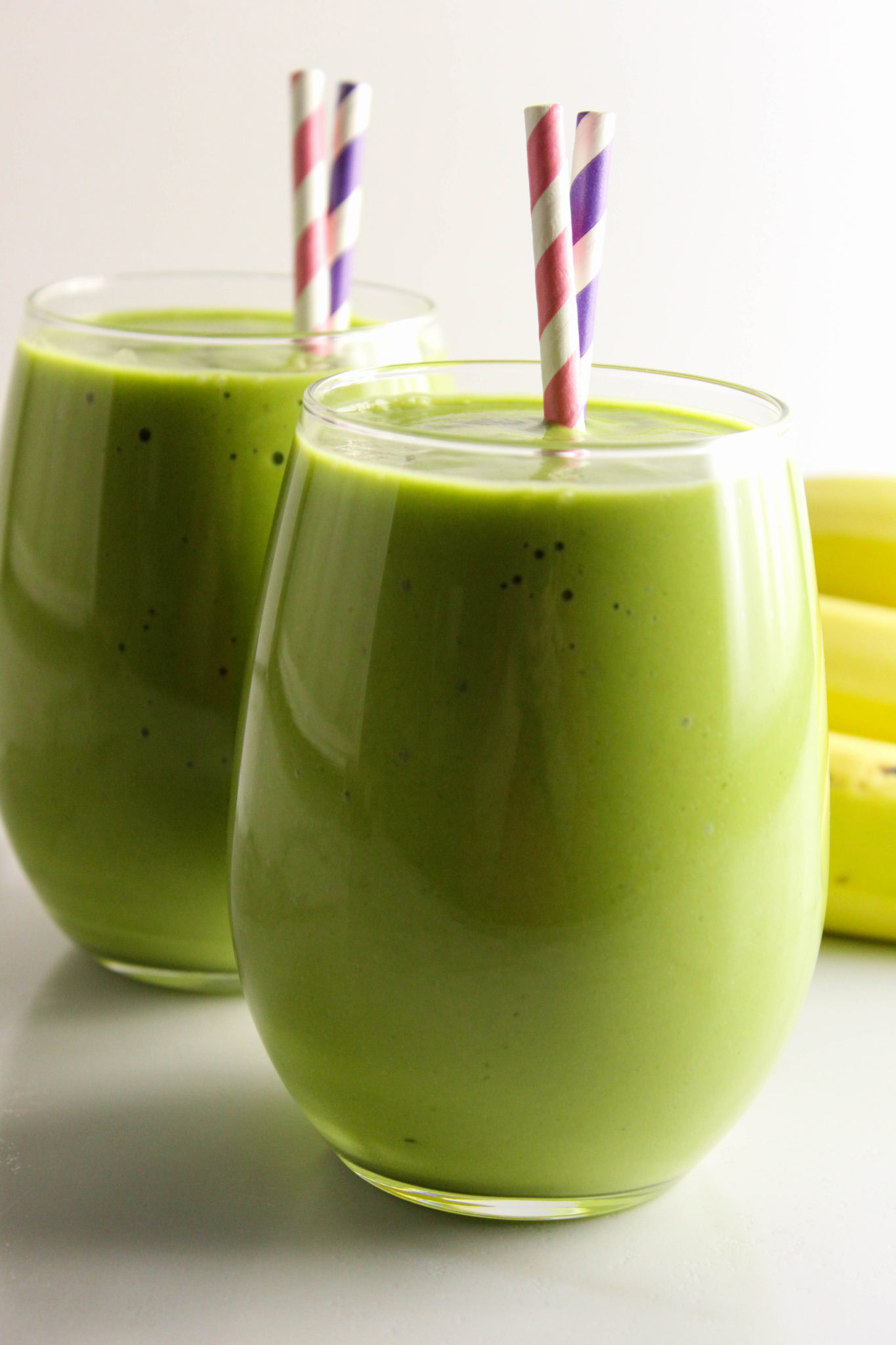 Peanut Butter Banana Spinach Smoothie