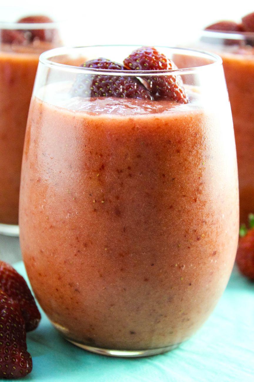 Easy Healthy Strawberry Smoothie