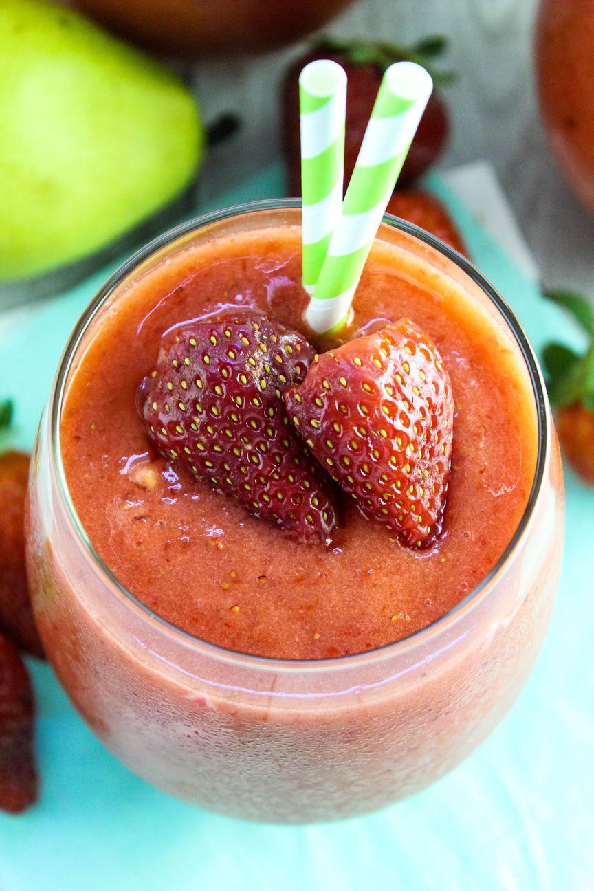 Easy Healthy Strawberry Smoothie