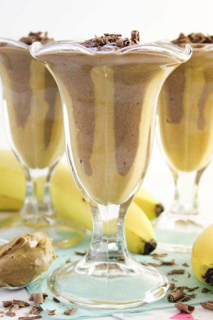 Healthy Frosty with Peanut Butter