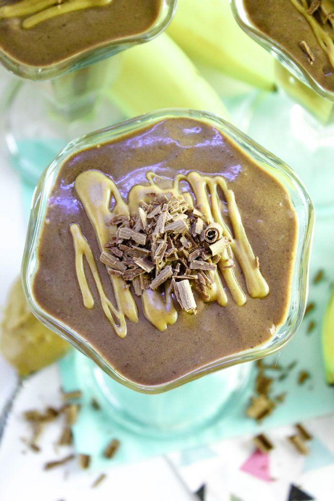 Healthy Frosty with Peanut Butter