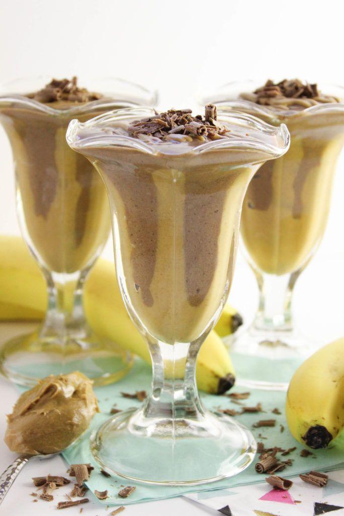 Healthy Frosty with Peanut Butter