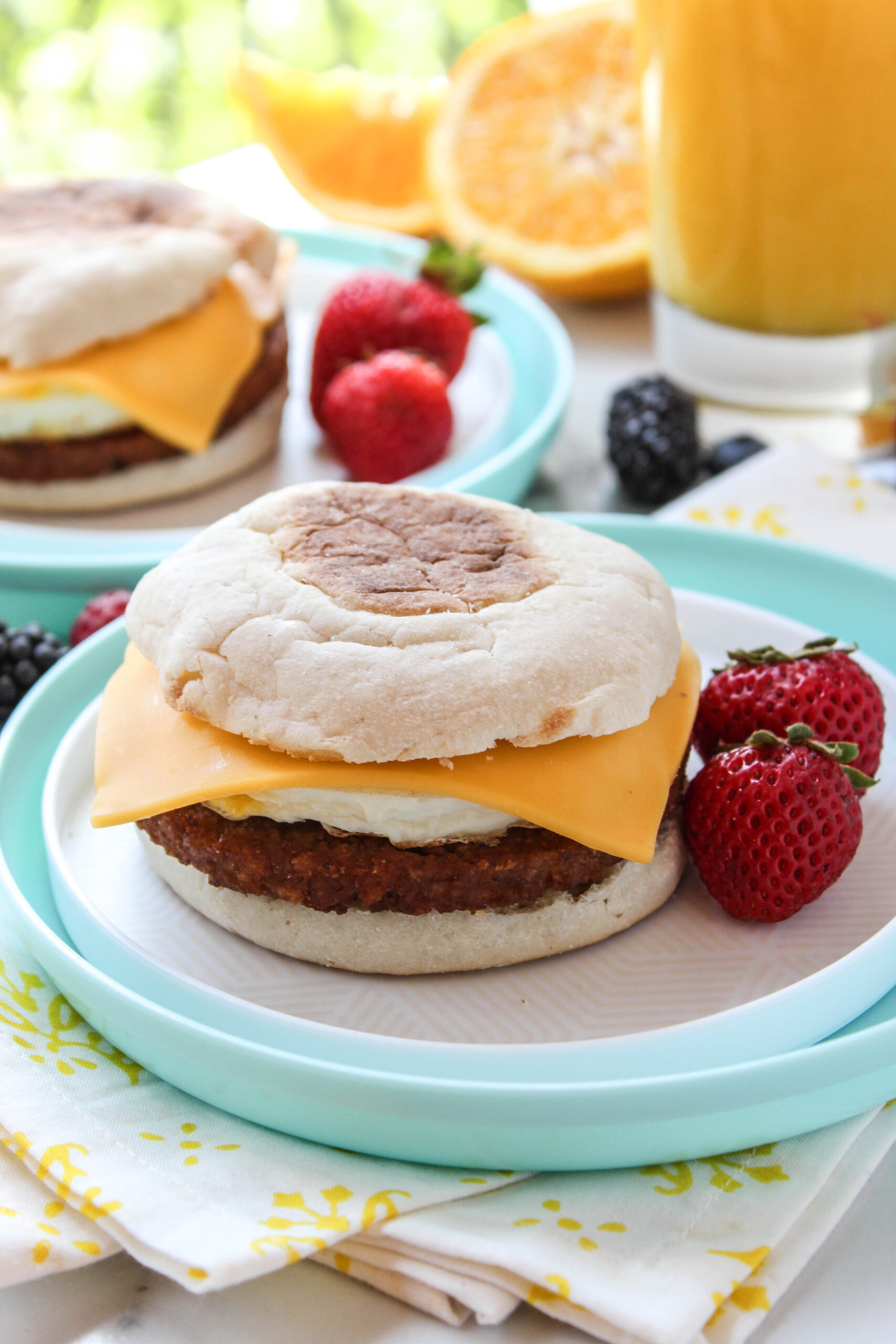 Vegetarian Breakfast Sandwich