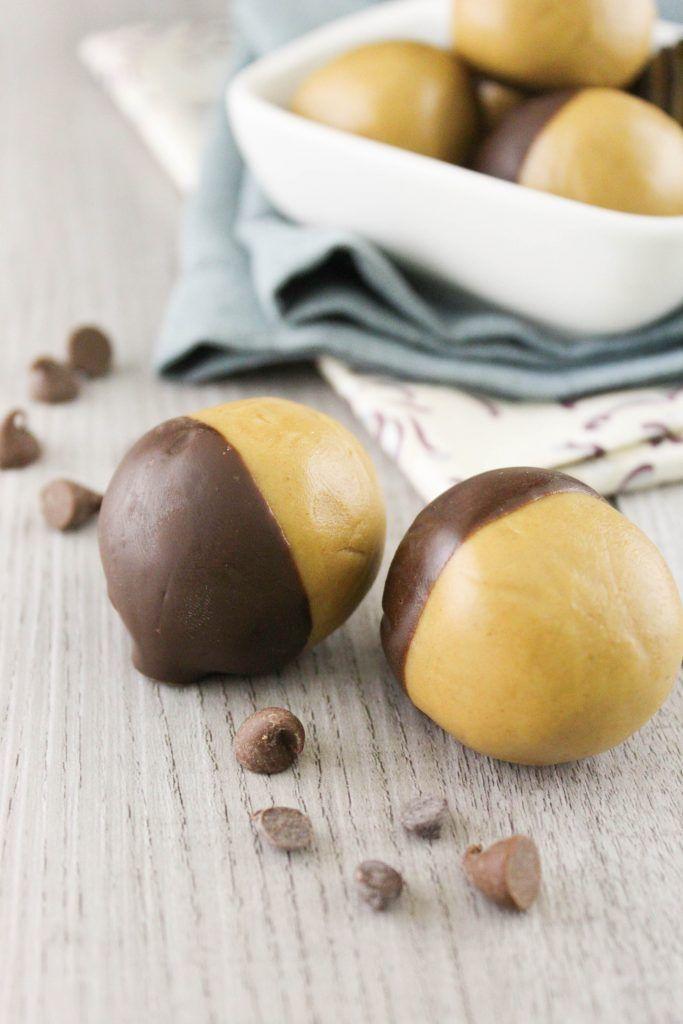 No Bake Vegan Peanut Butter Balls