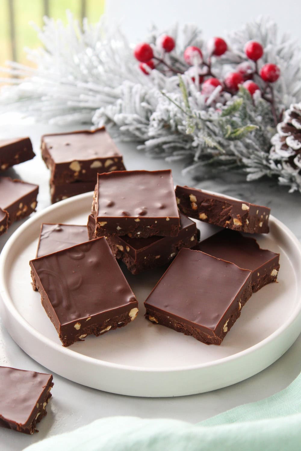 2-Ingredient Vegan Fudge