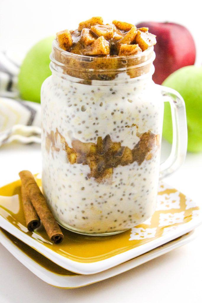 Apple Pie Overnight Oats