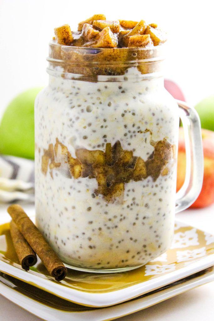 Apple Pie Overnight Oats