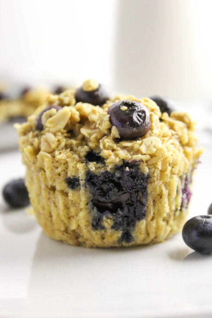 Blueberry Baked Oatmeal Cups