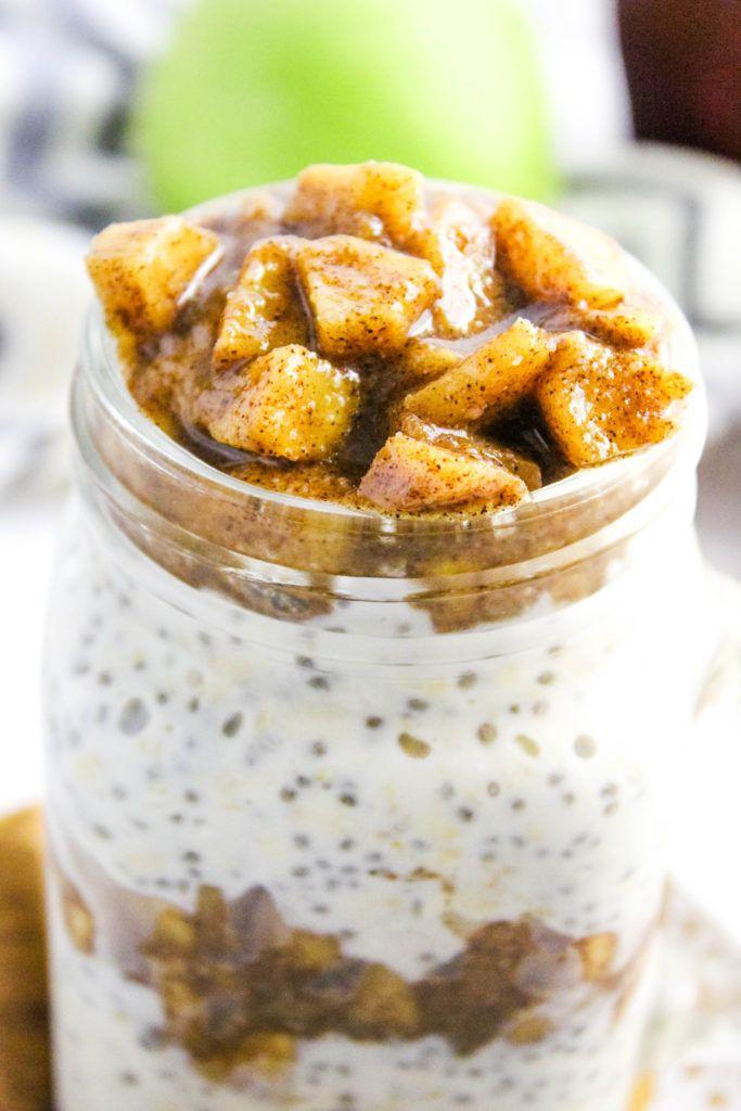 Apple Pie Overnight Oats