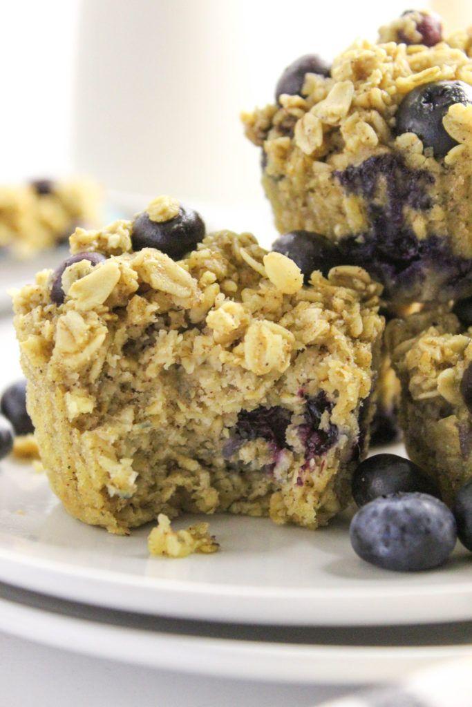Blueberry Baked Oatmeal Cups