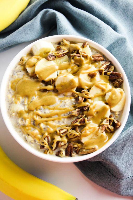 Banana Bread Overnight Oats