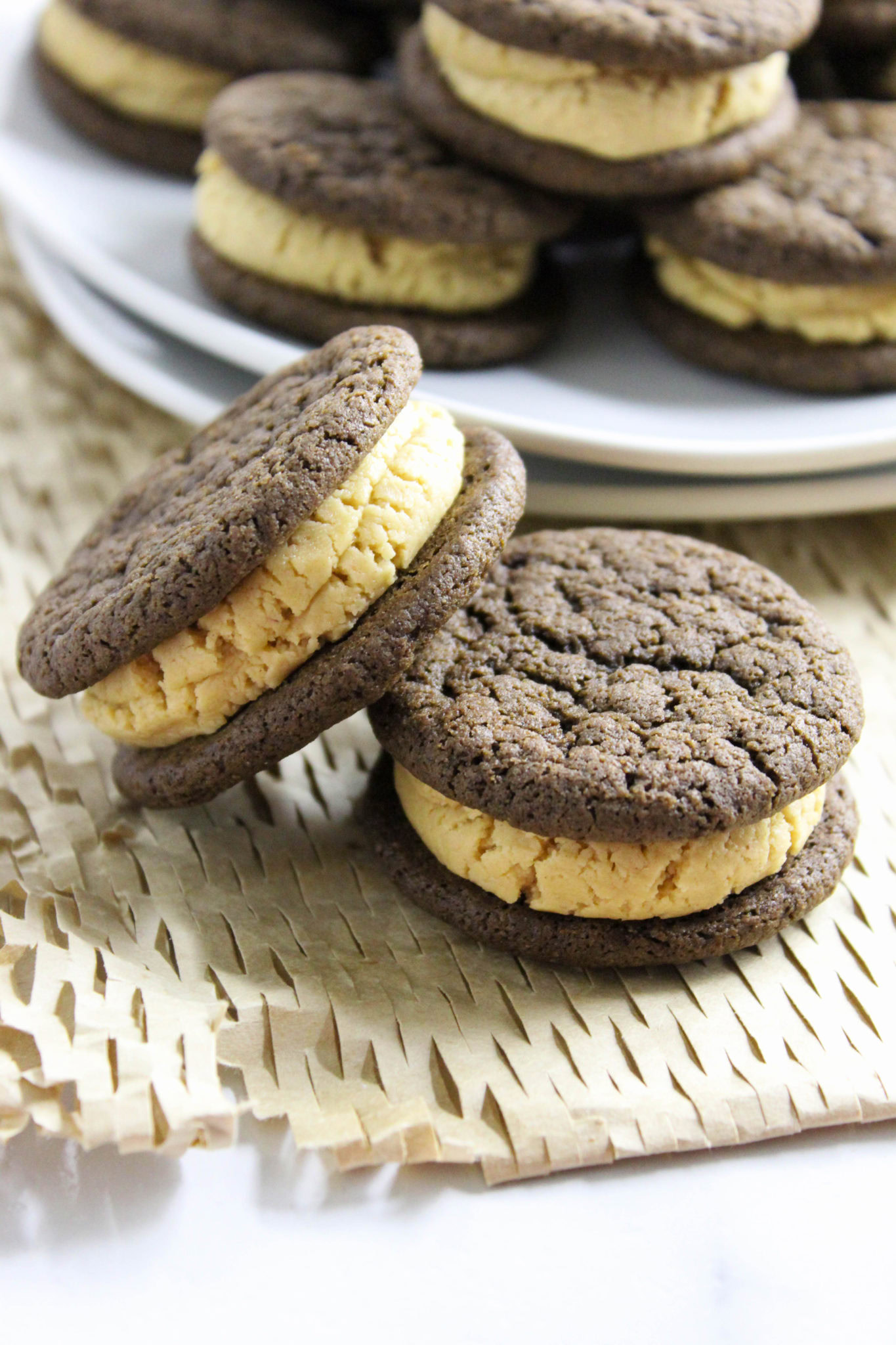 Homemade Peanut Butter Oreo Cookies