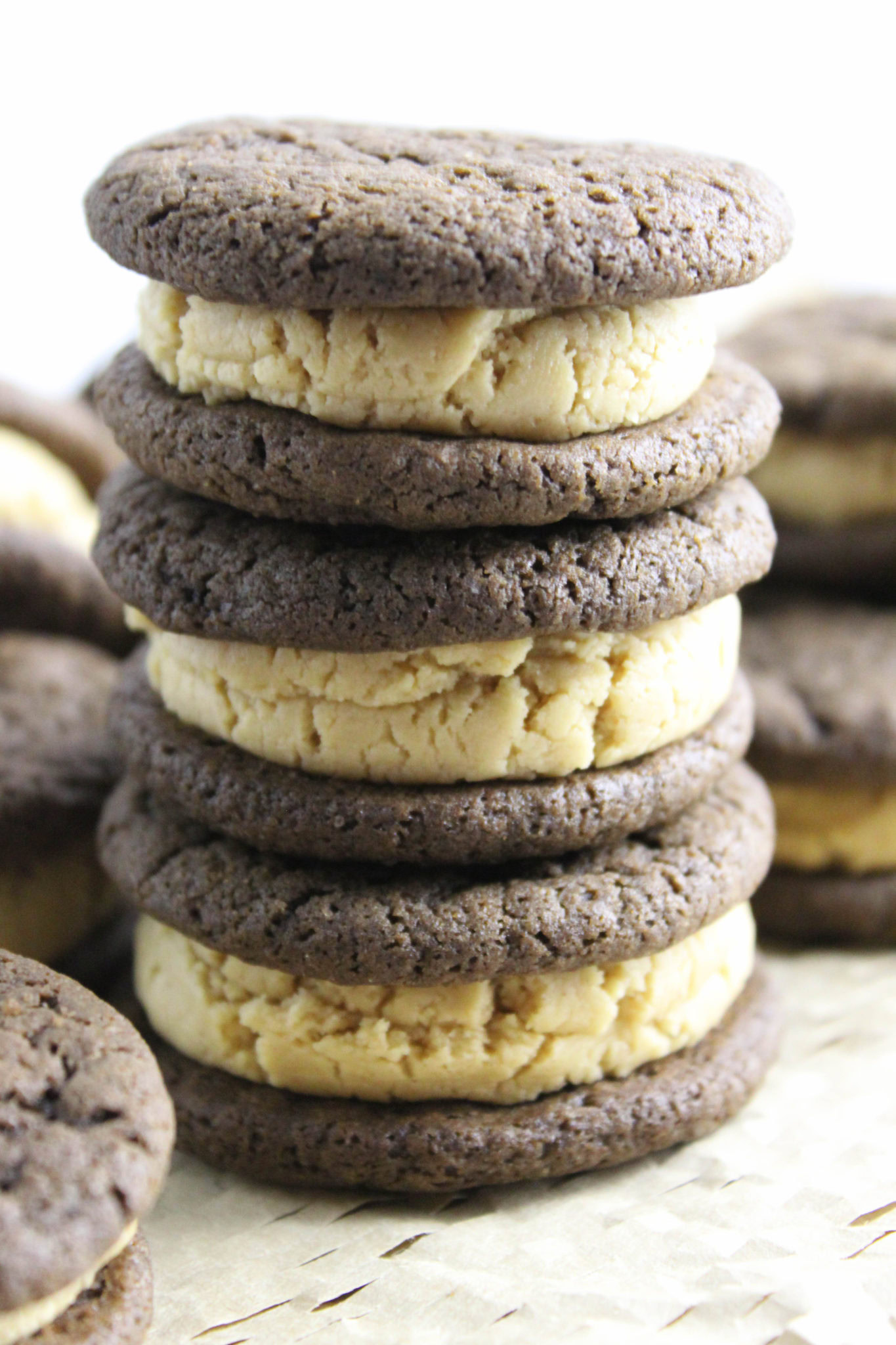 Homemade Peanut Butter Oreo Cookies