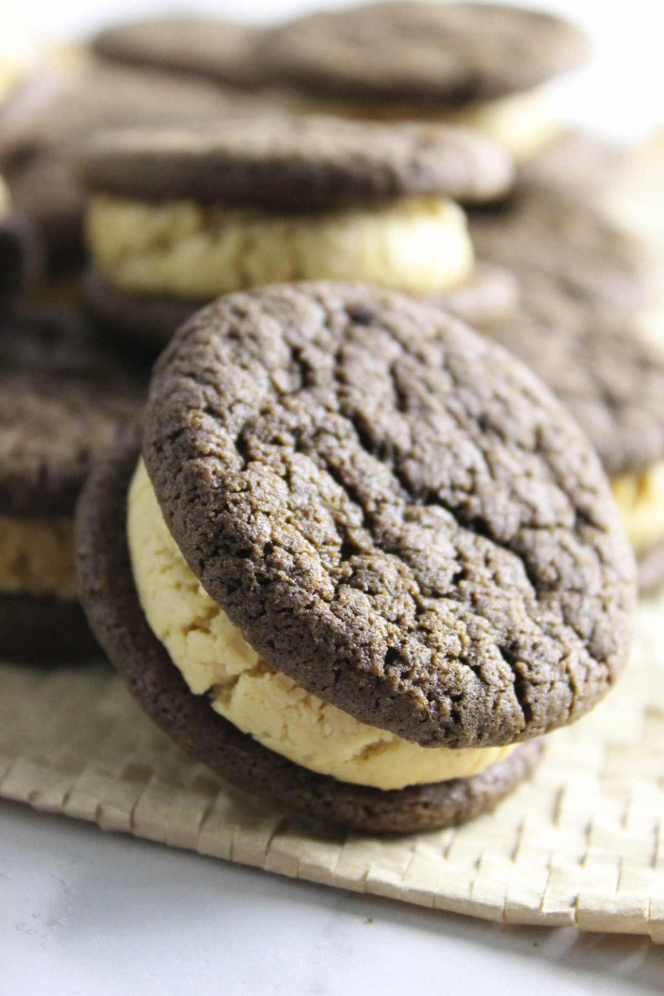 Homemade Peanut Butter Oreo Cookies