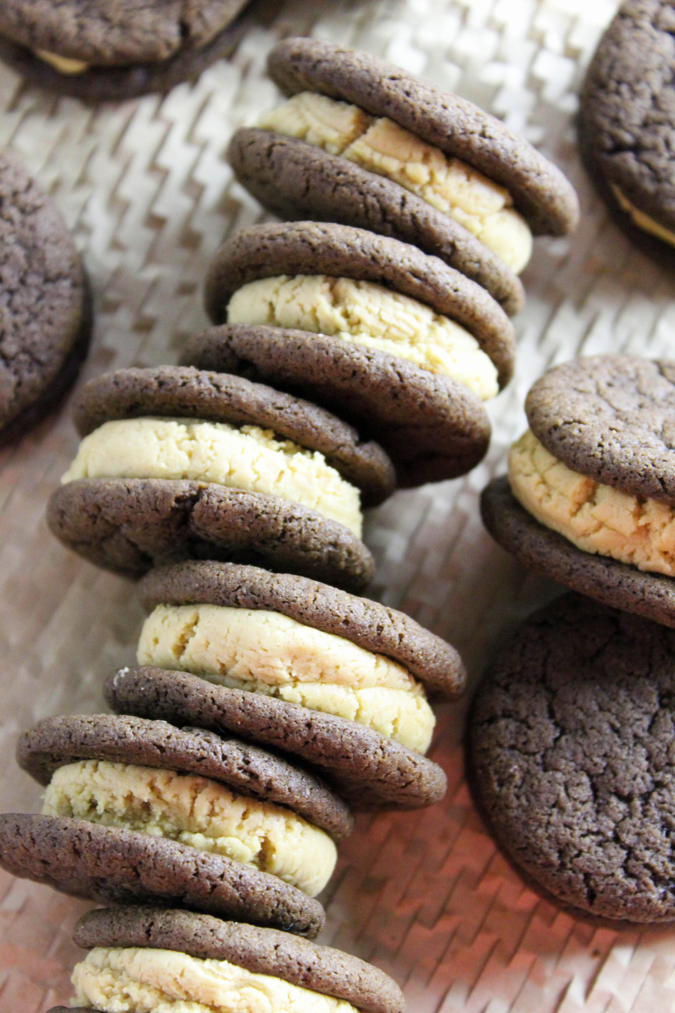 Homemade Peanut Butter Oreo Cookies