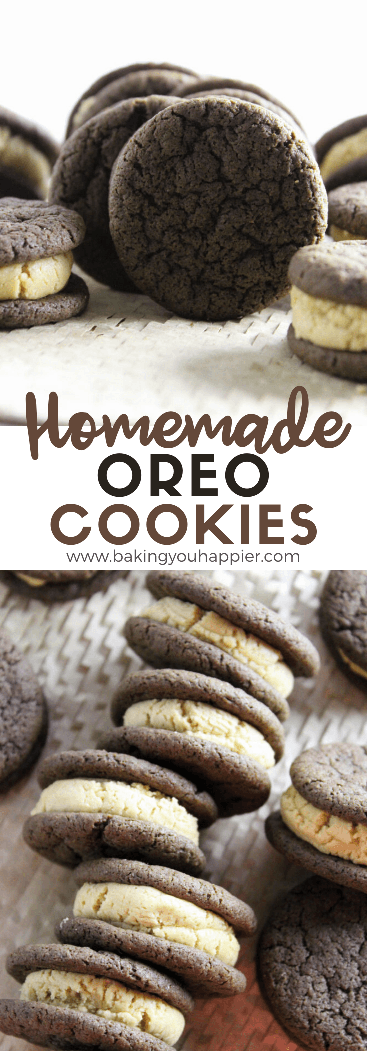 Homemade Peanut Butter Oreo Cookies