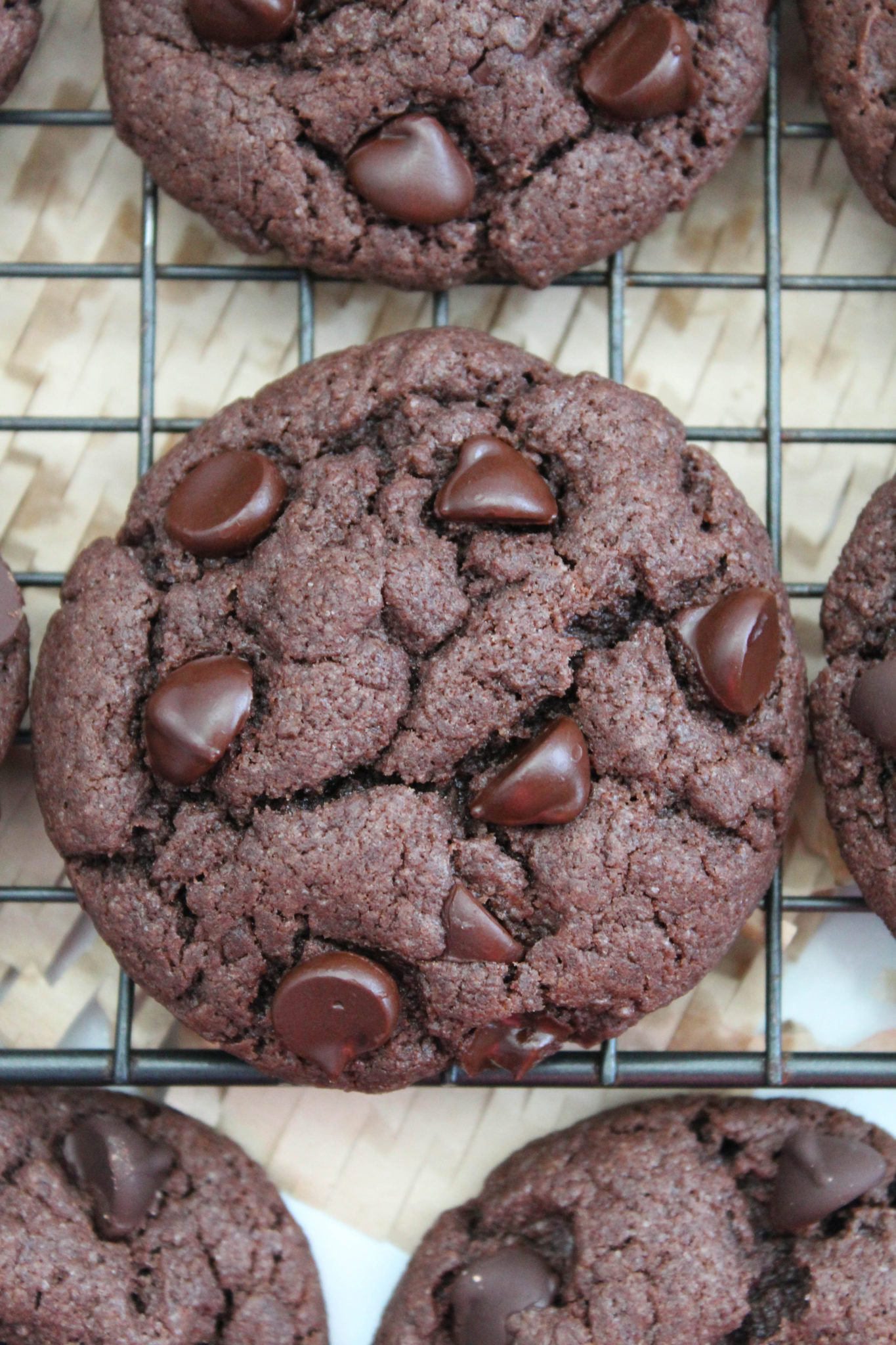 Best Vegan Chocolate Brownie Cookies