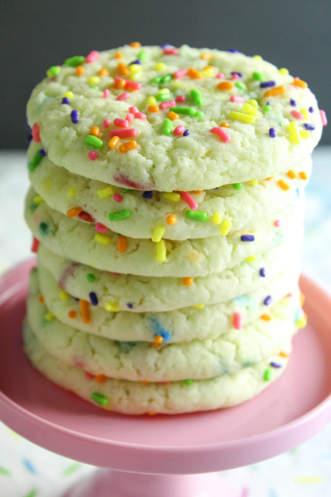 Funfetti Cake Mix Cookies
