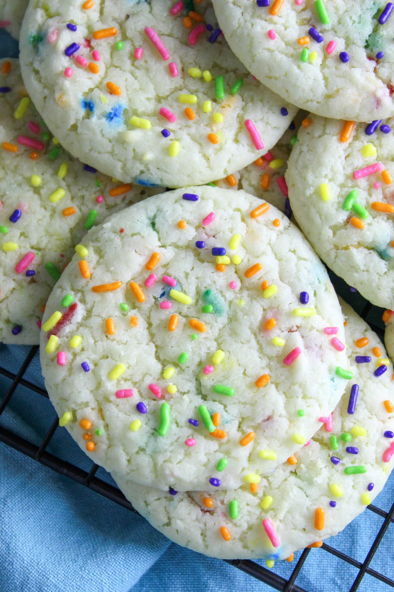 Funfetti Cake Mix Cookies