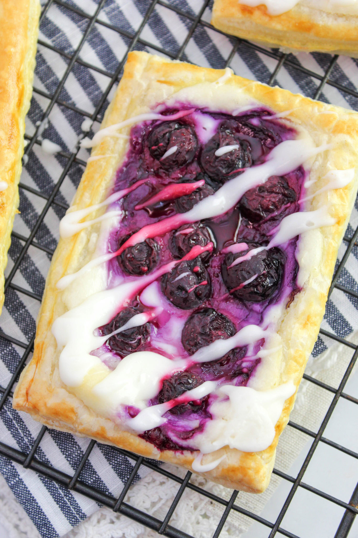 Blueberry Cream Cheese Danish