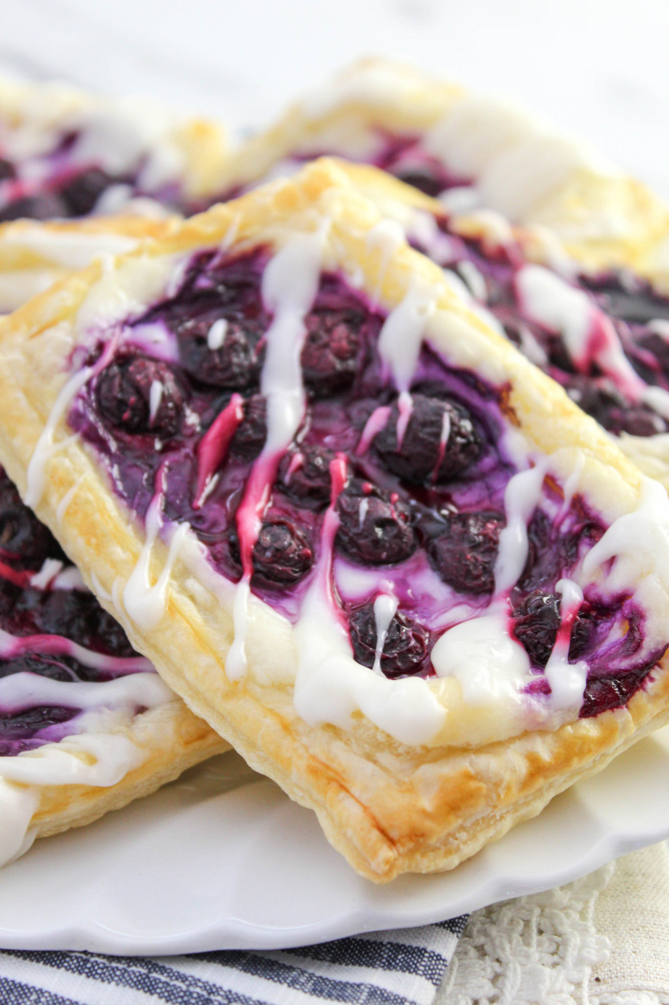 Blueberry Cream Cheese Danish
