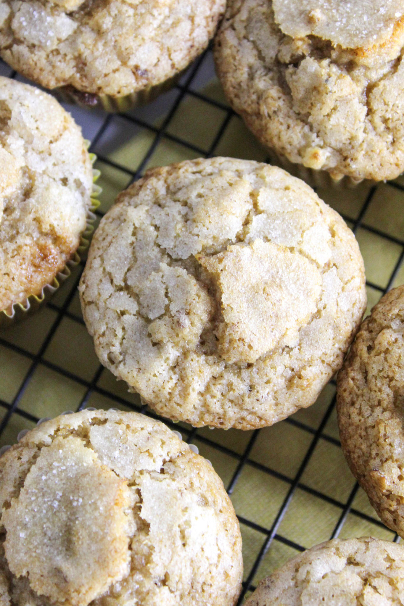 Maple Pecan Banana Muffins