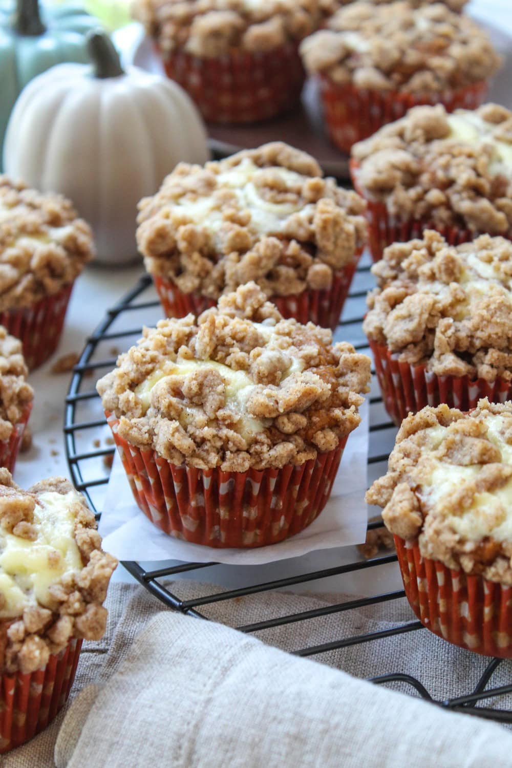 Pumpkin Cream Cheese Muffins
