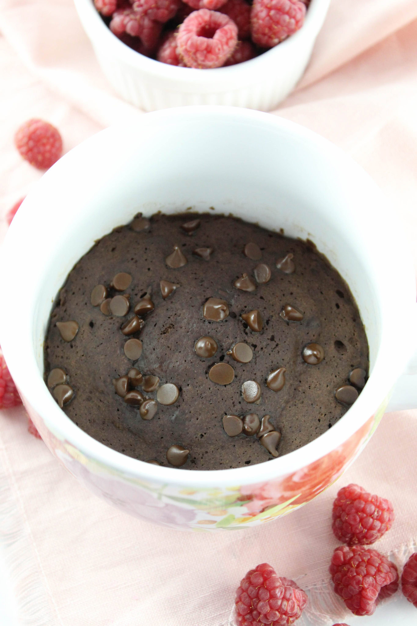 Healthy Chocolate Mug Brownie