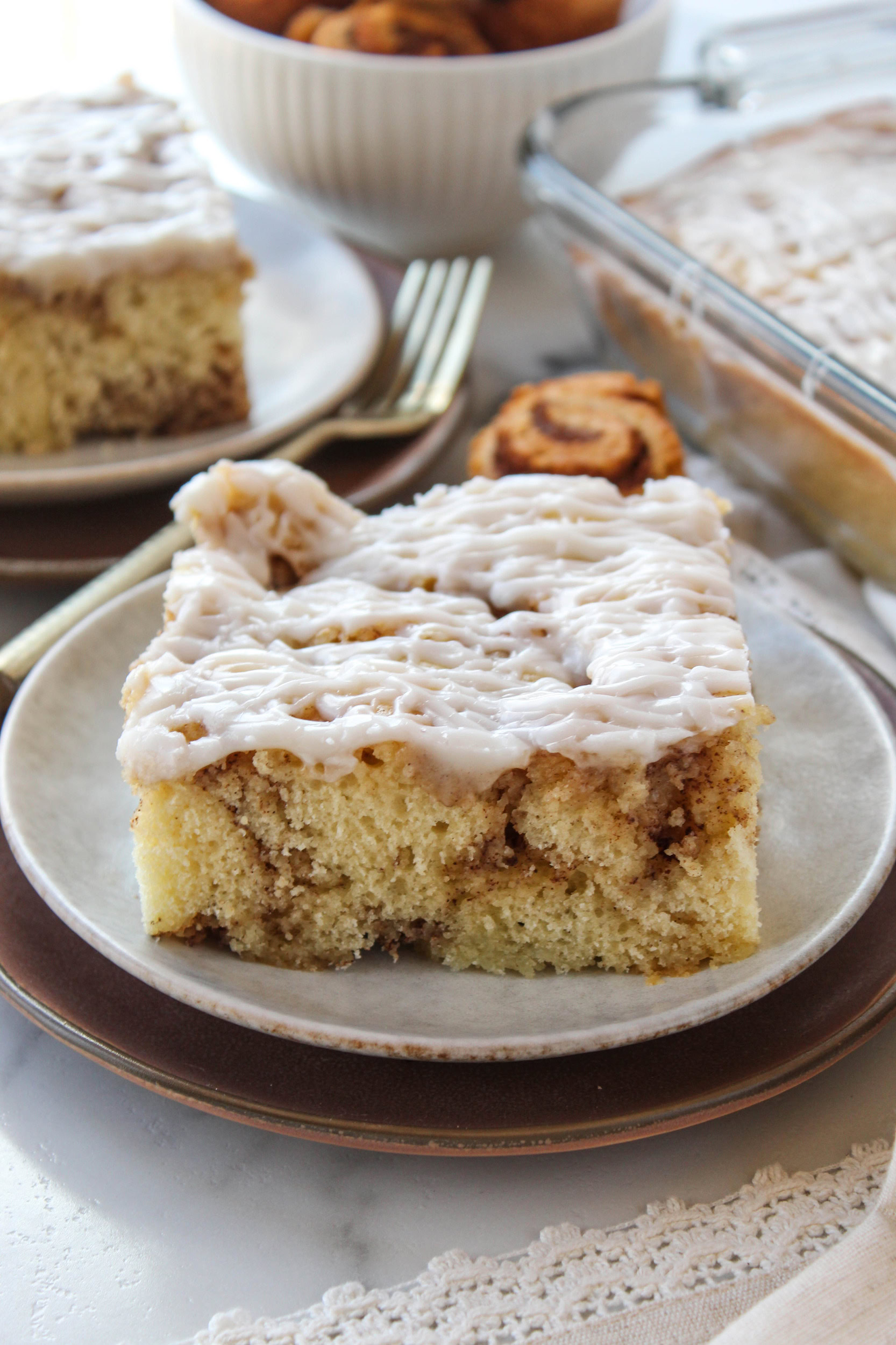 Cinnabon Cinnamon Roll Cake