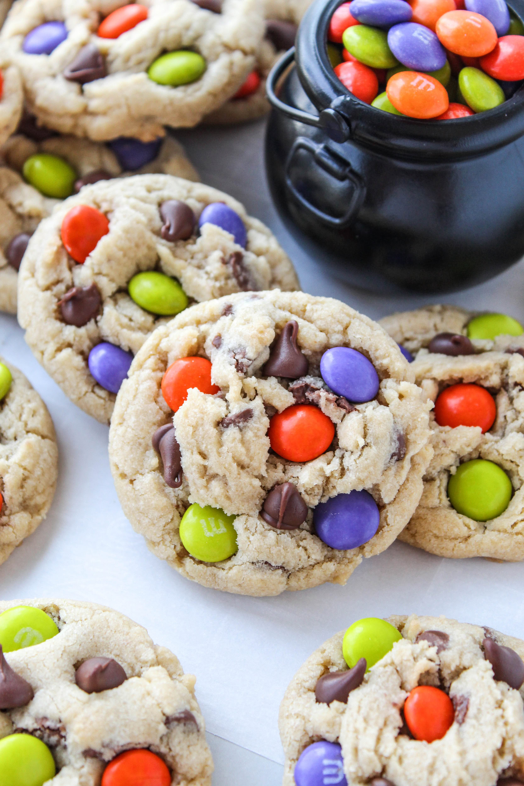 Halloween M&M Cookie Recipe