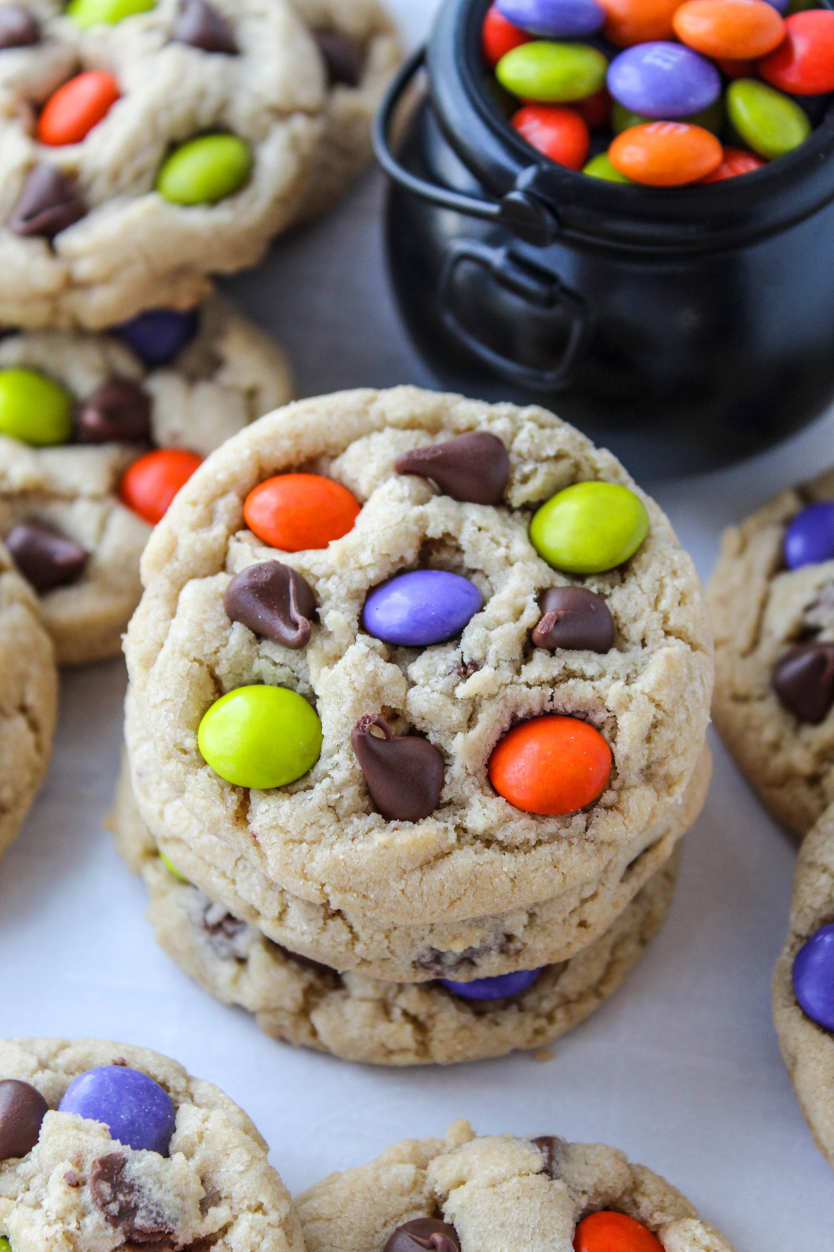 Halloween M&M Cookie Recipe