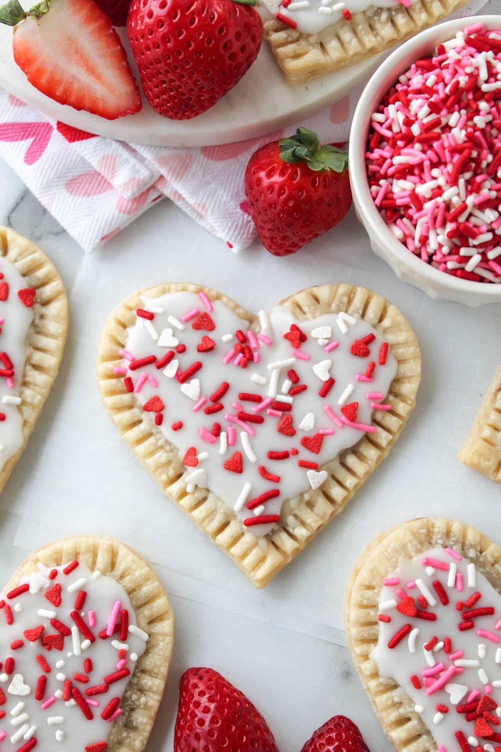 Easy Heart Shaped Pop Tarts