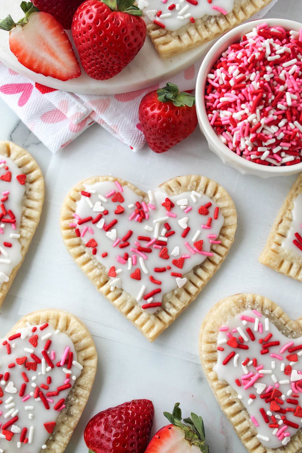Easy Heart Shaped Pop Tarts