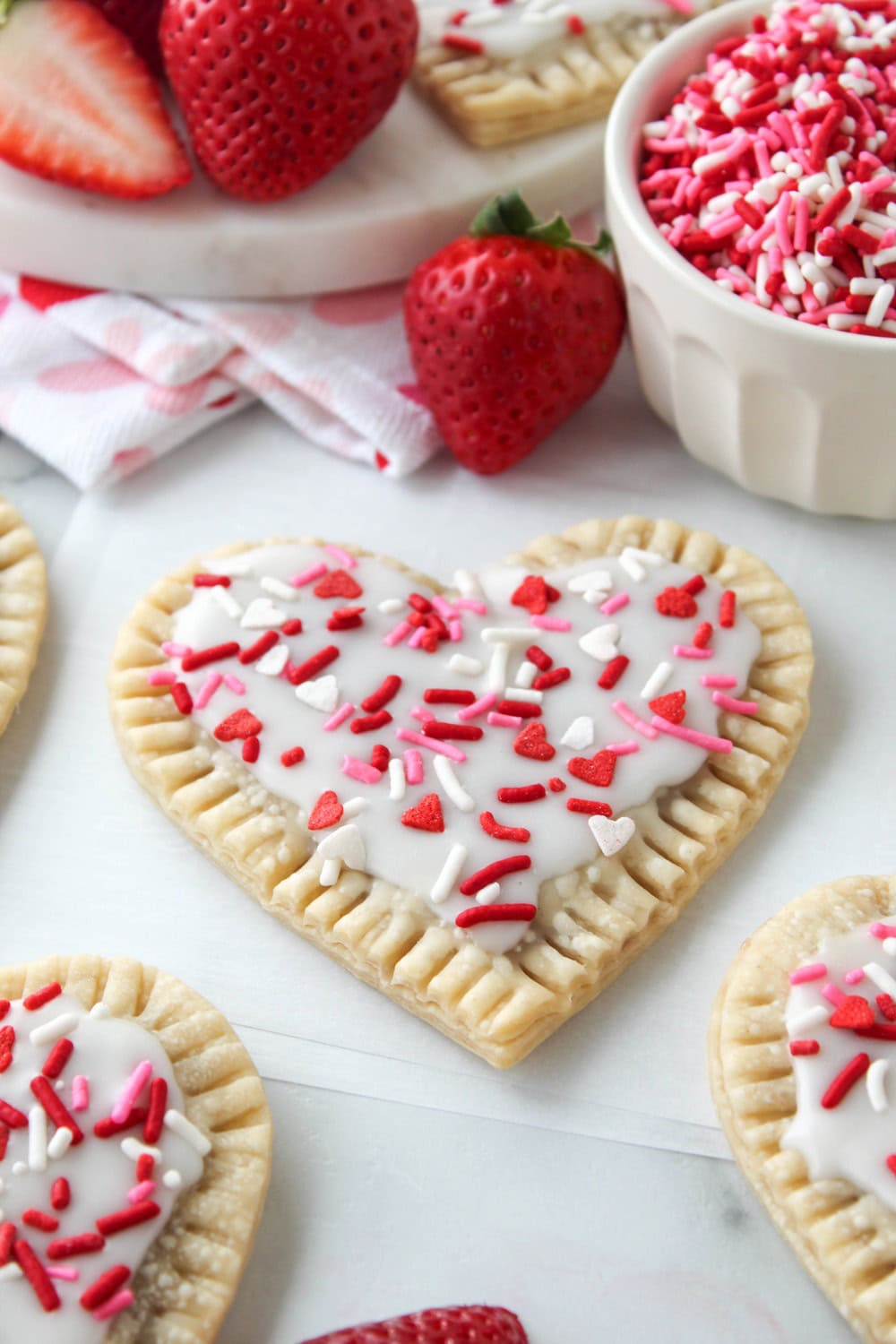 Easy Heart Shaped Pop Tarts