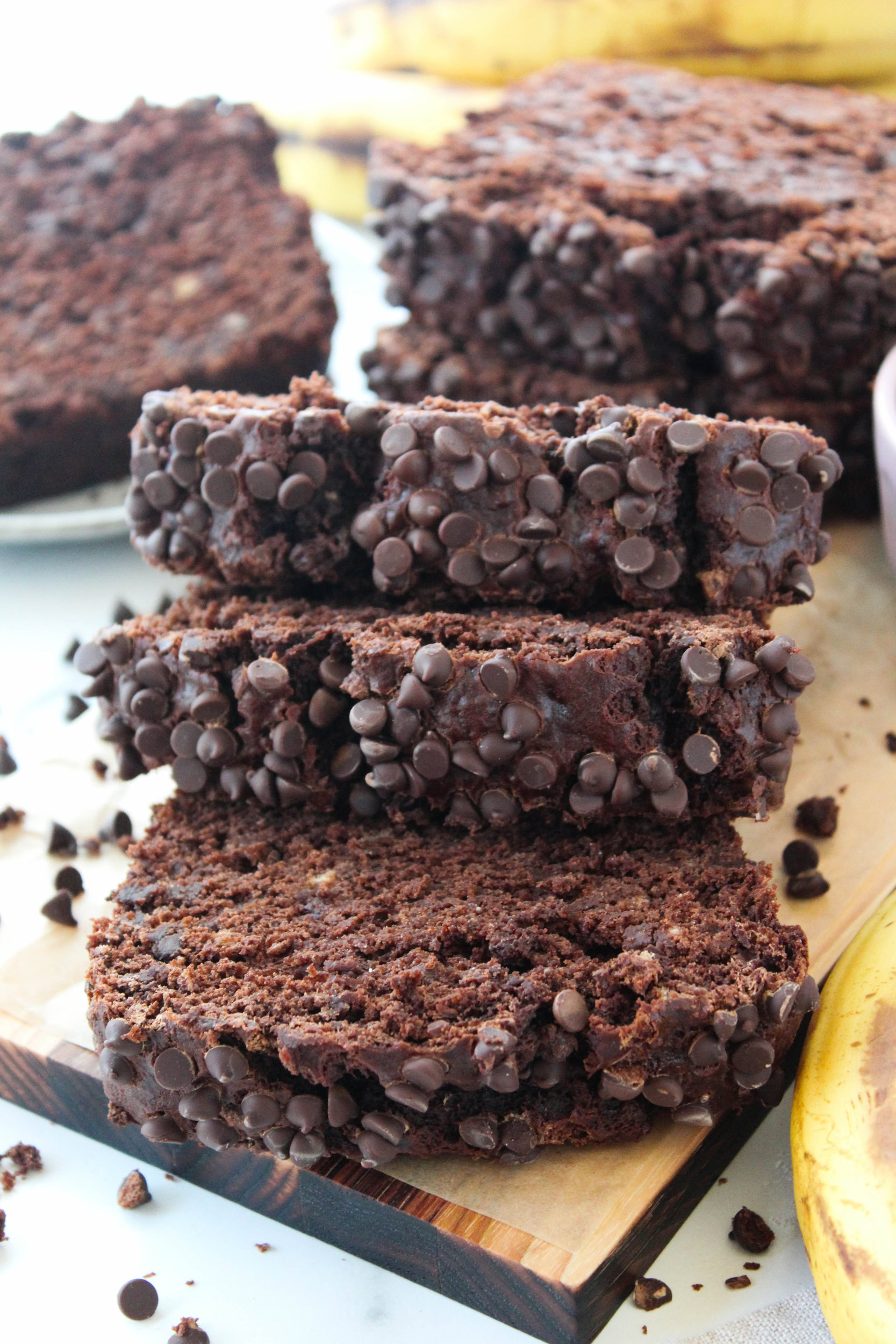 Vegan Chocolate Banana Bread Recipe