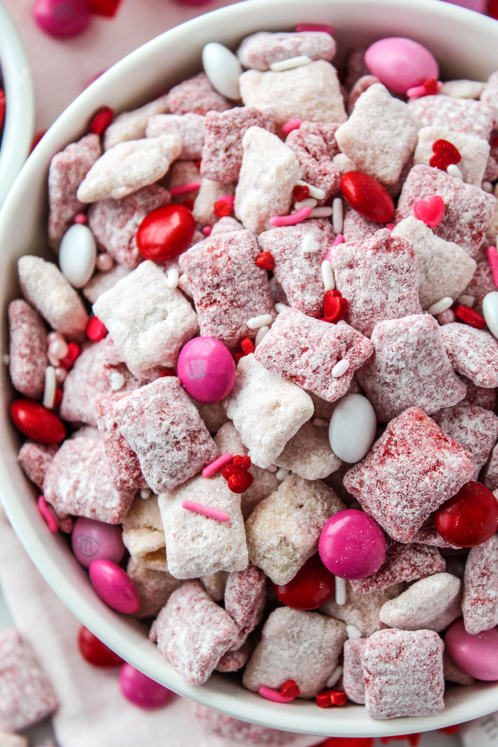 Easy Valentine's Day Puppy Chow