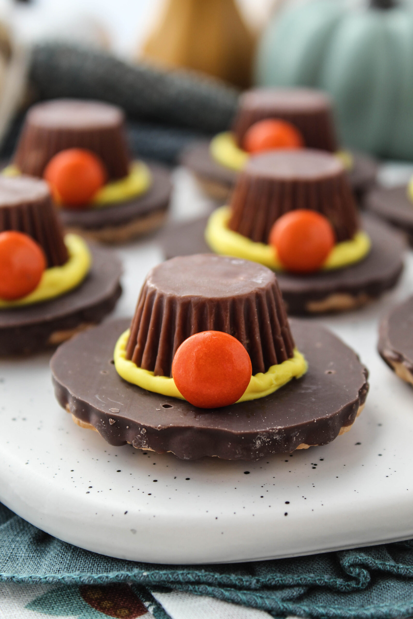 Pilgrim Hat Cookies