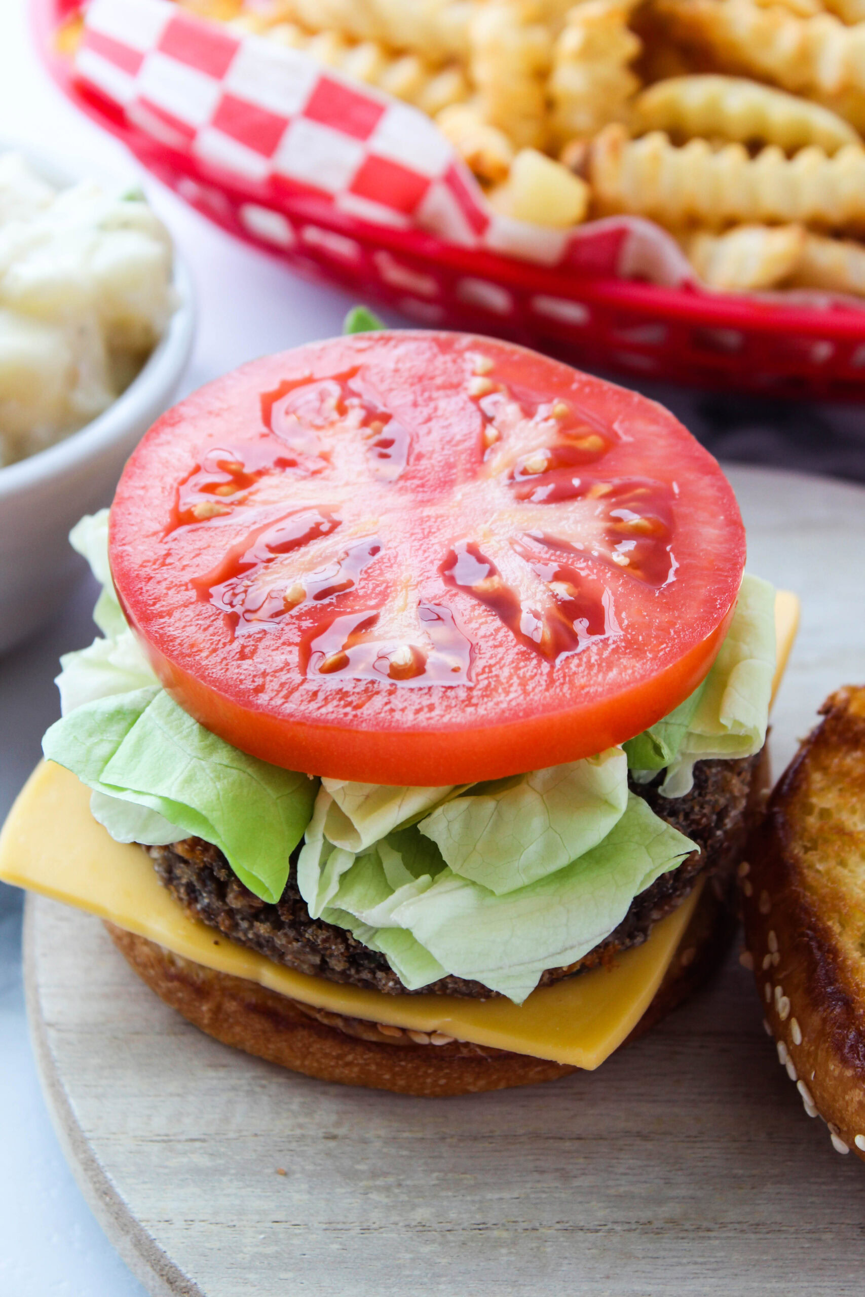 BBQ Veggie Burger