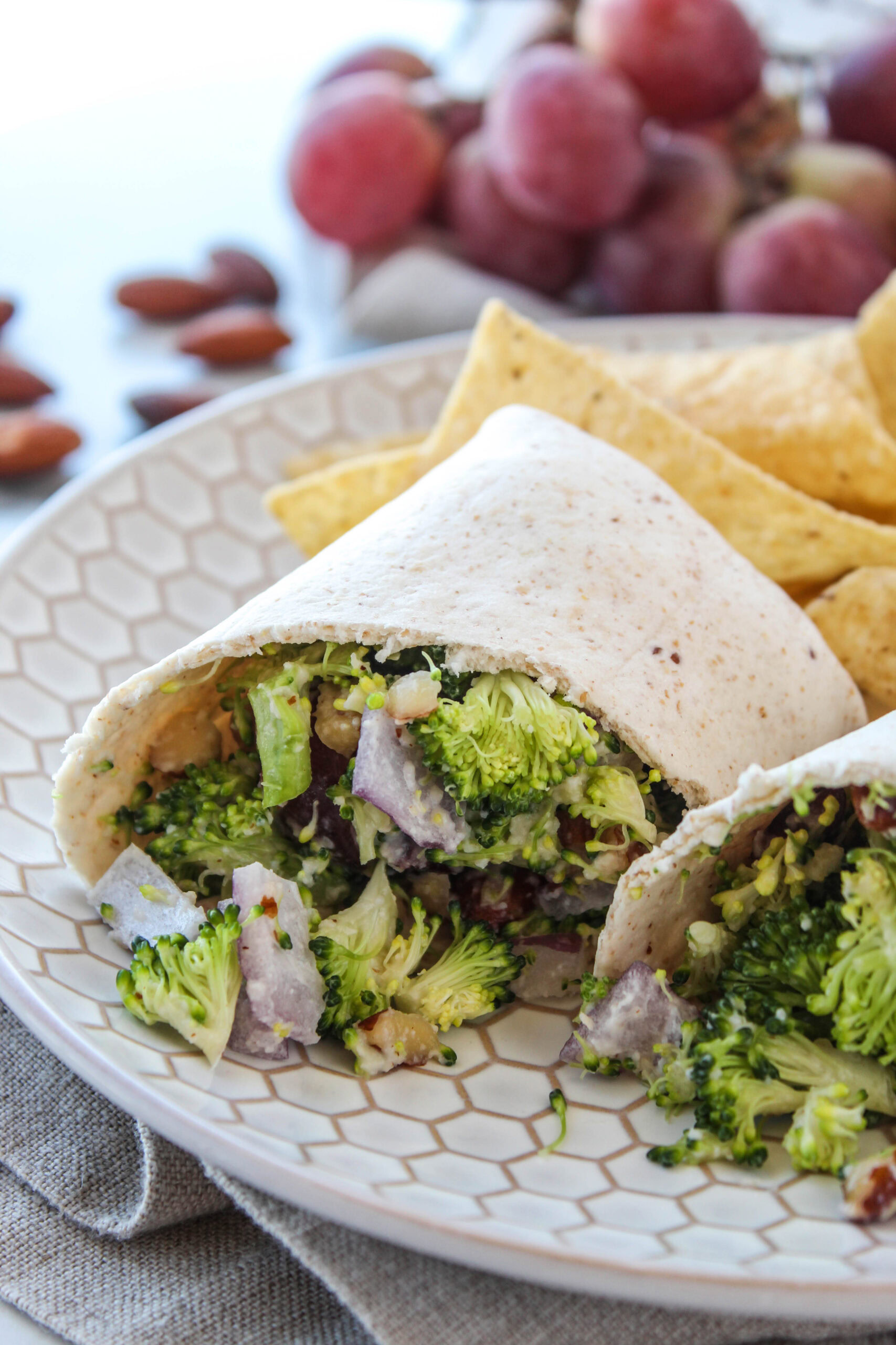 Broccoli Salad Wrap