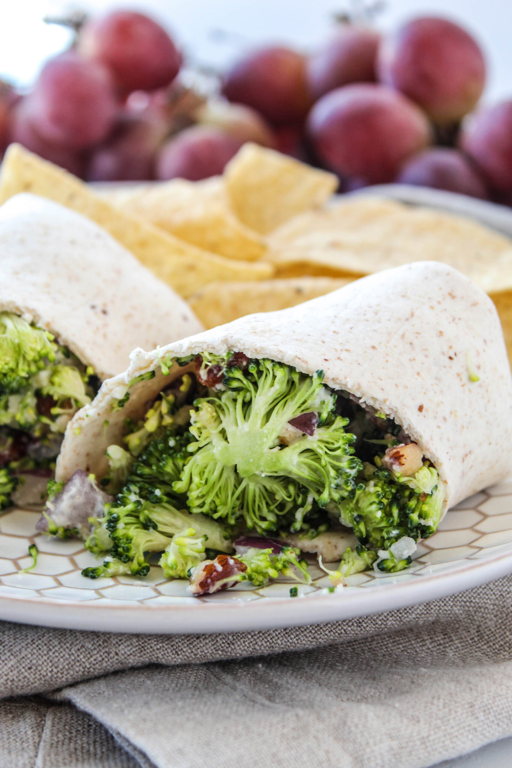 Broccoli Salad Wrap
