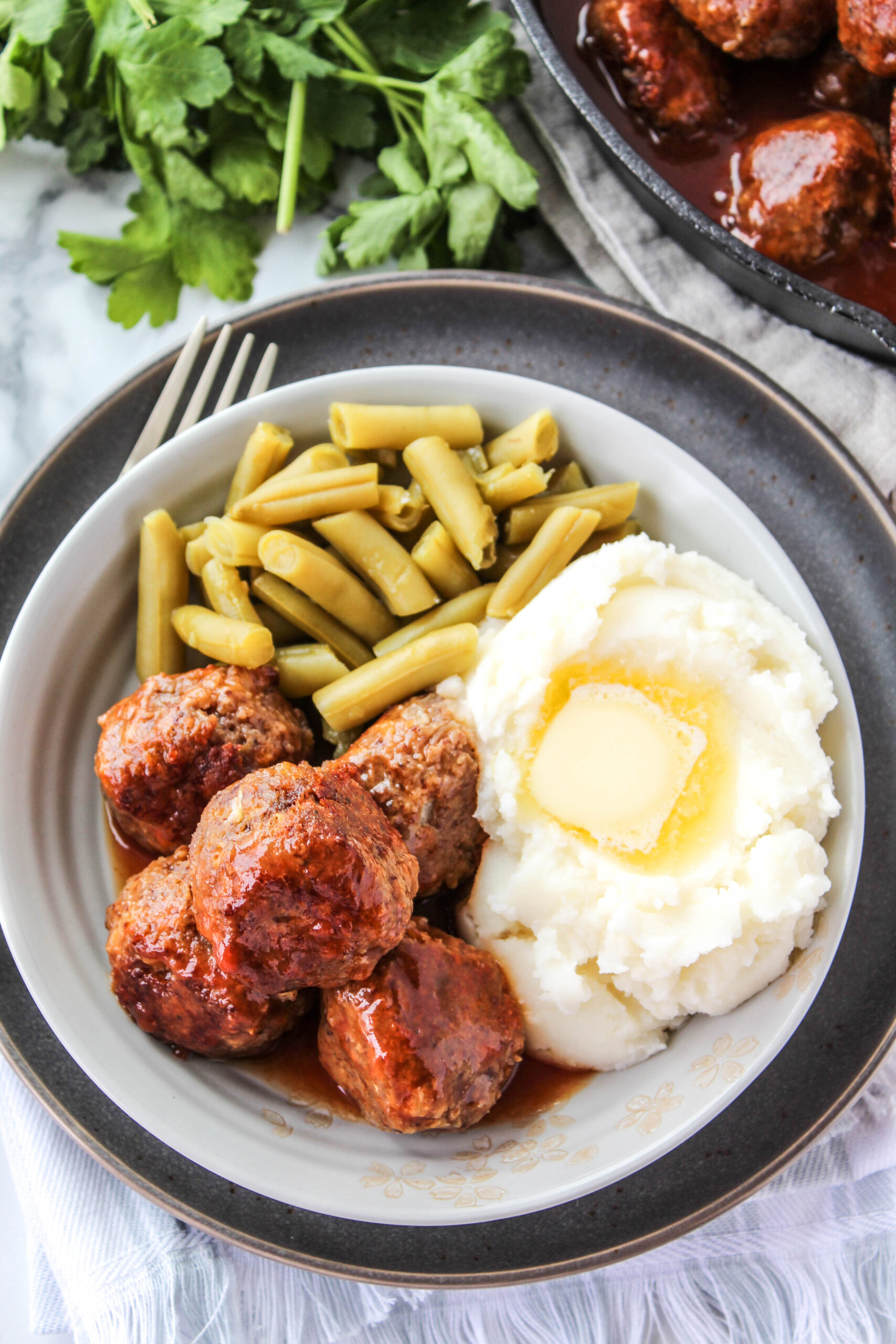 Saucy Vegetarian Meatball Recipe