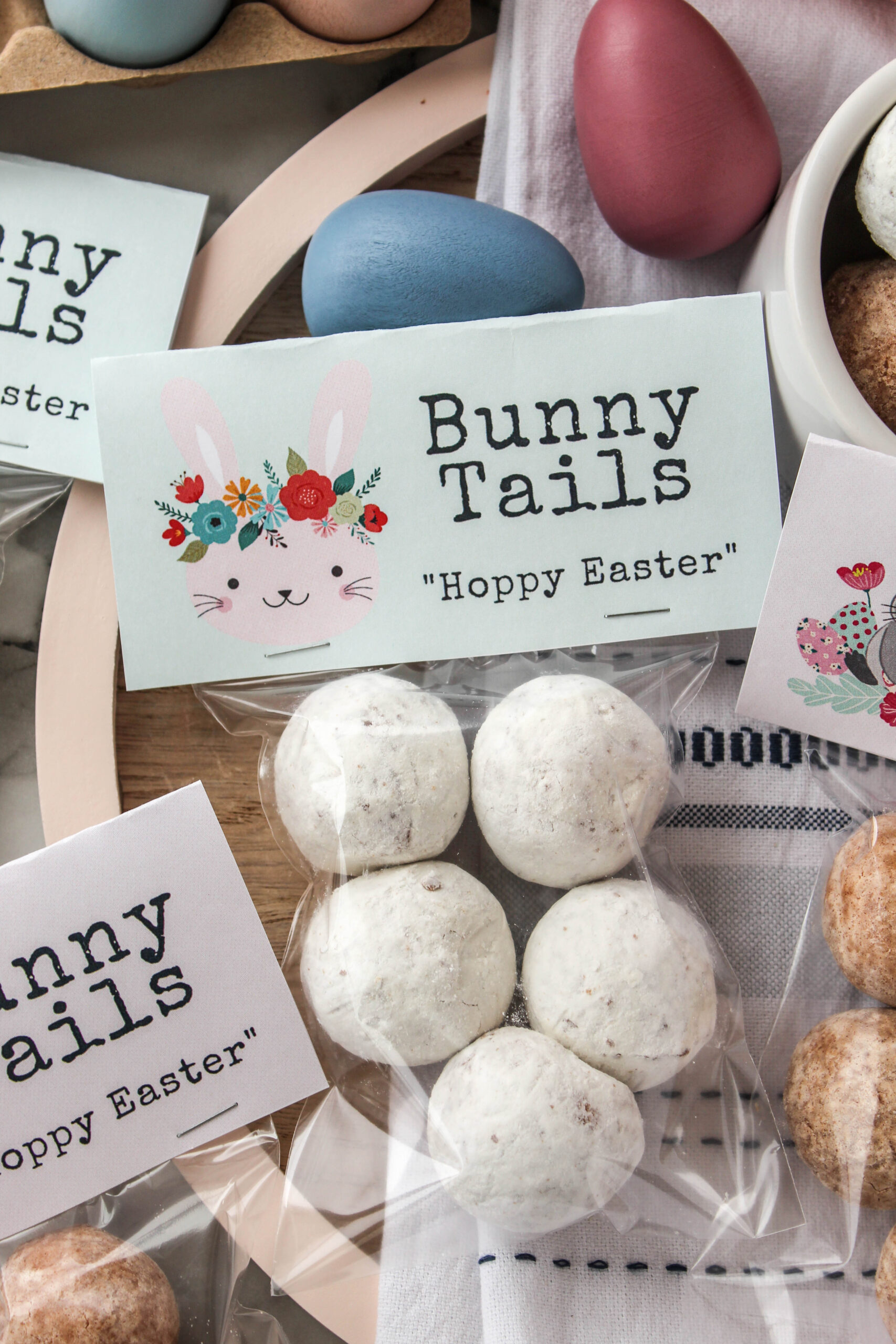 Bunny Tails Printable Treat Bag Topper
