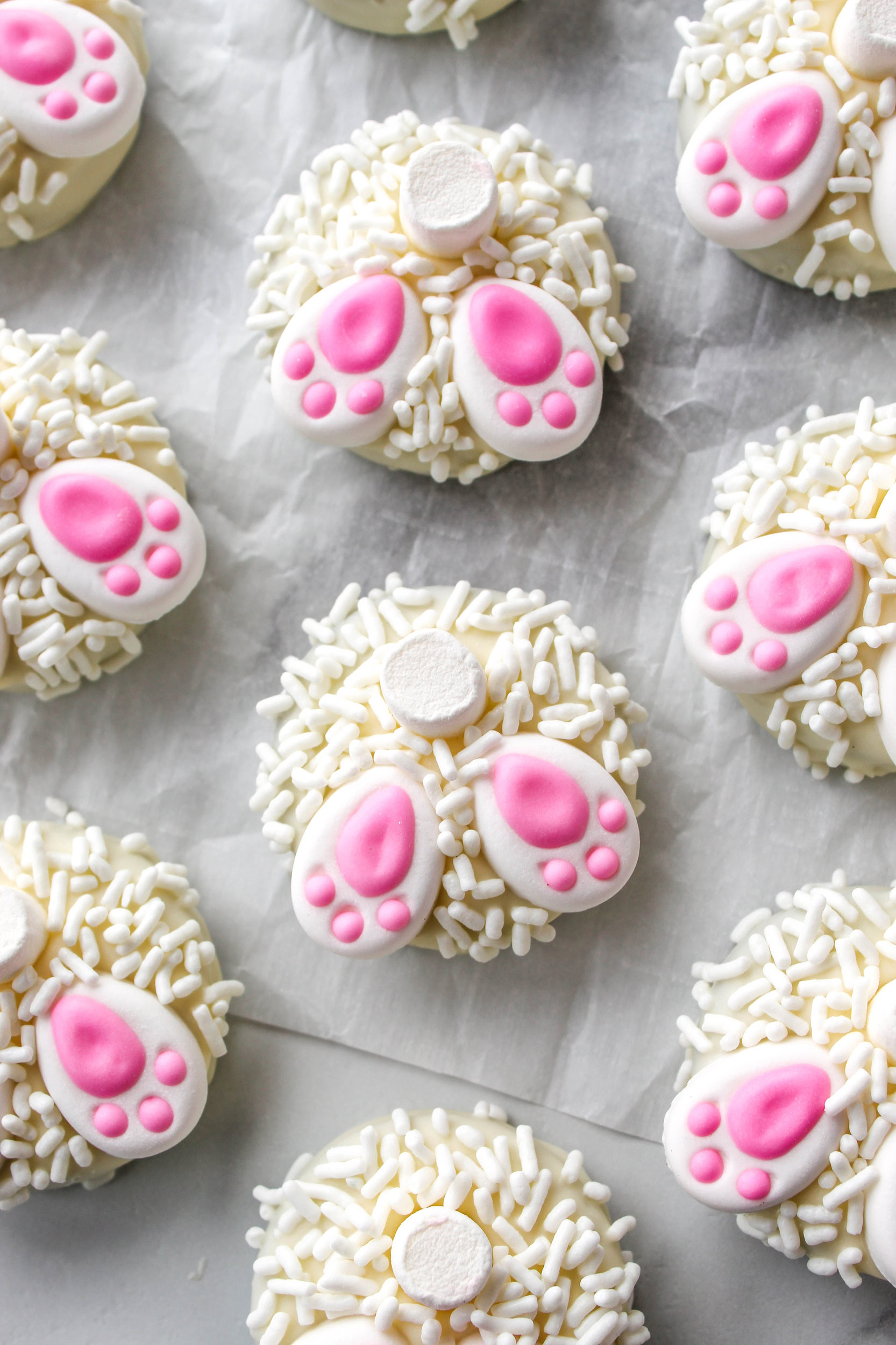 Oreo Bunny Butt Cookies