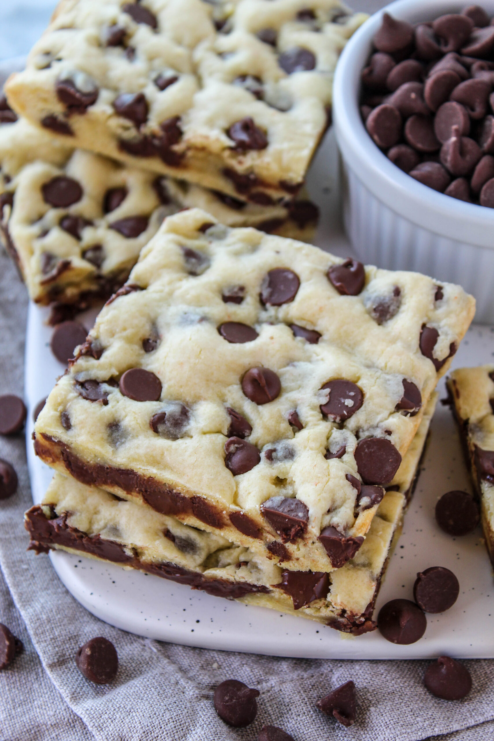 Cake Mix Chocolate Chip Cookie Bars