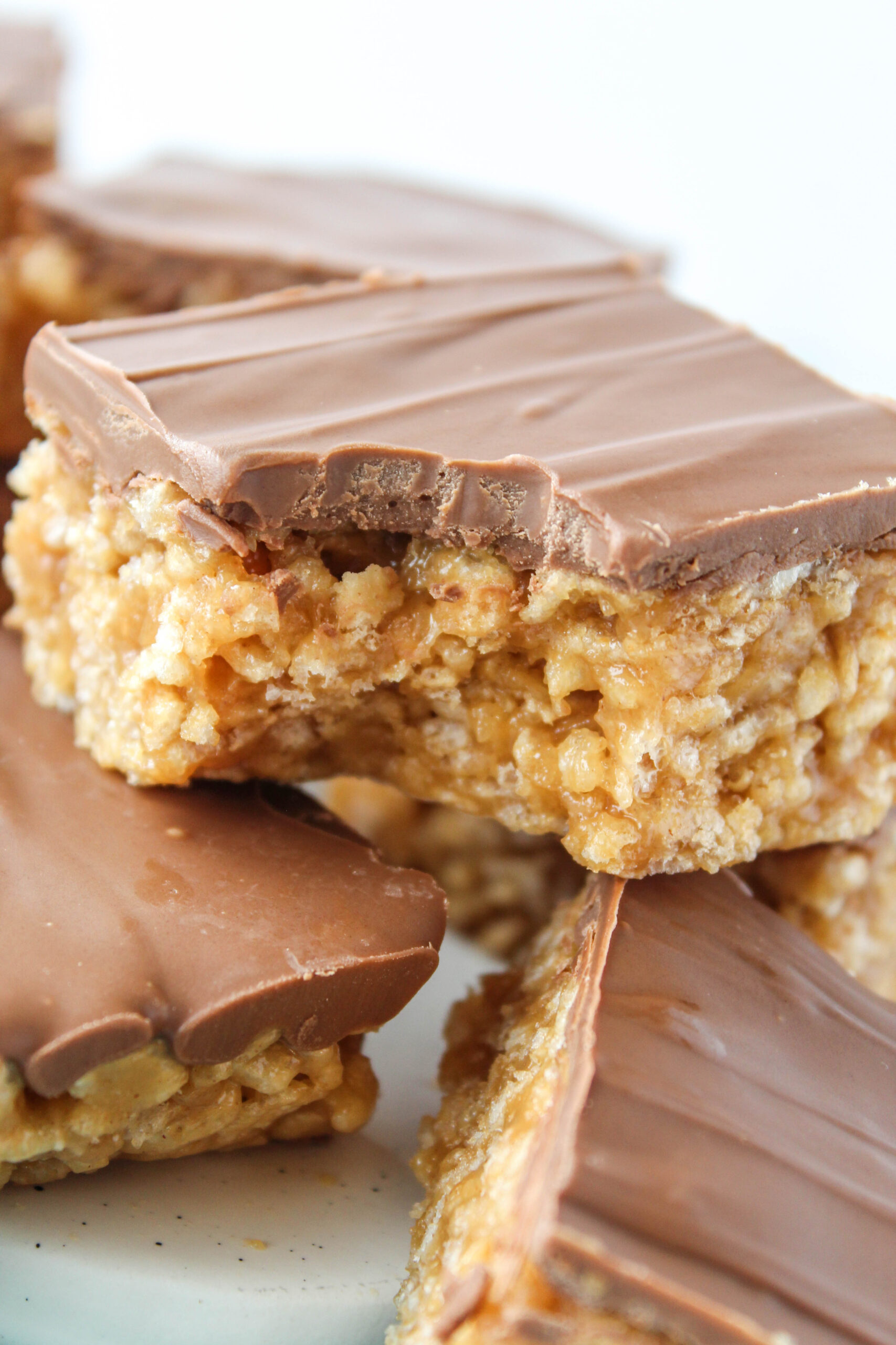 No‑bake Scotcheroos dessert bars