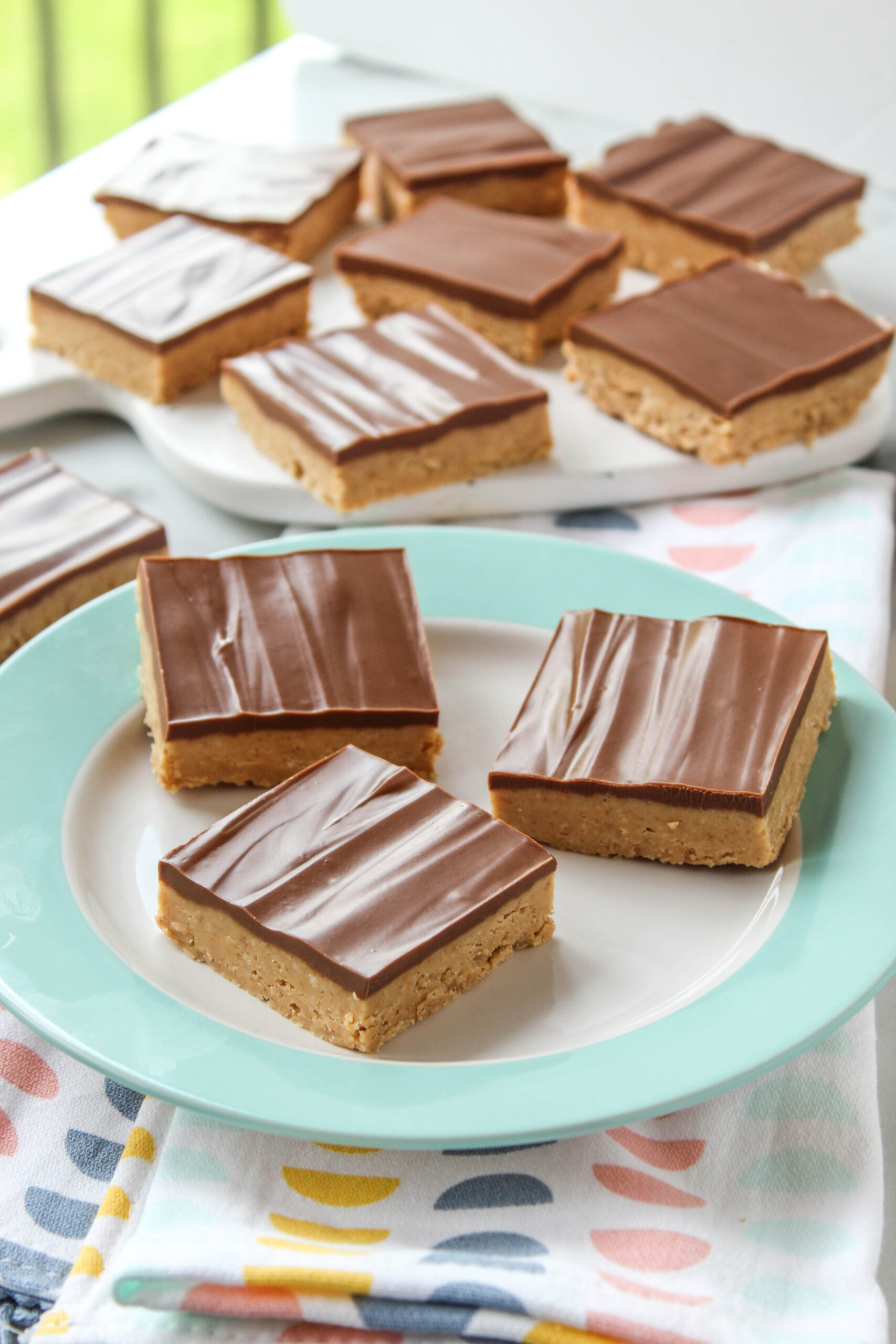 No Bake Reese’s Peanut Butter Bars