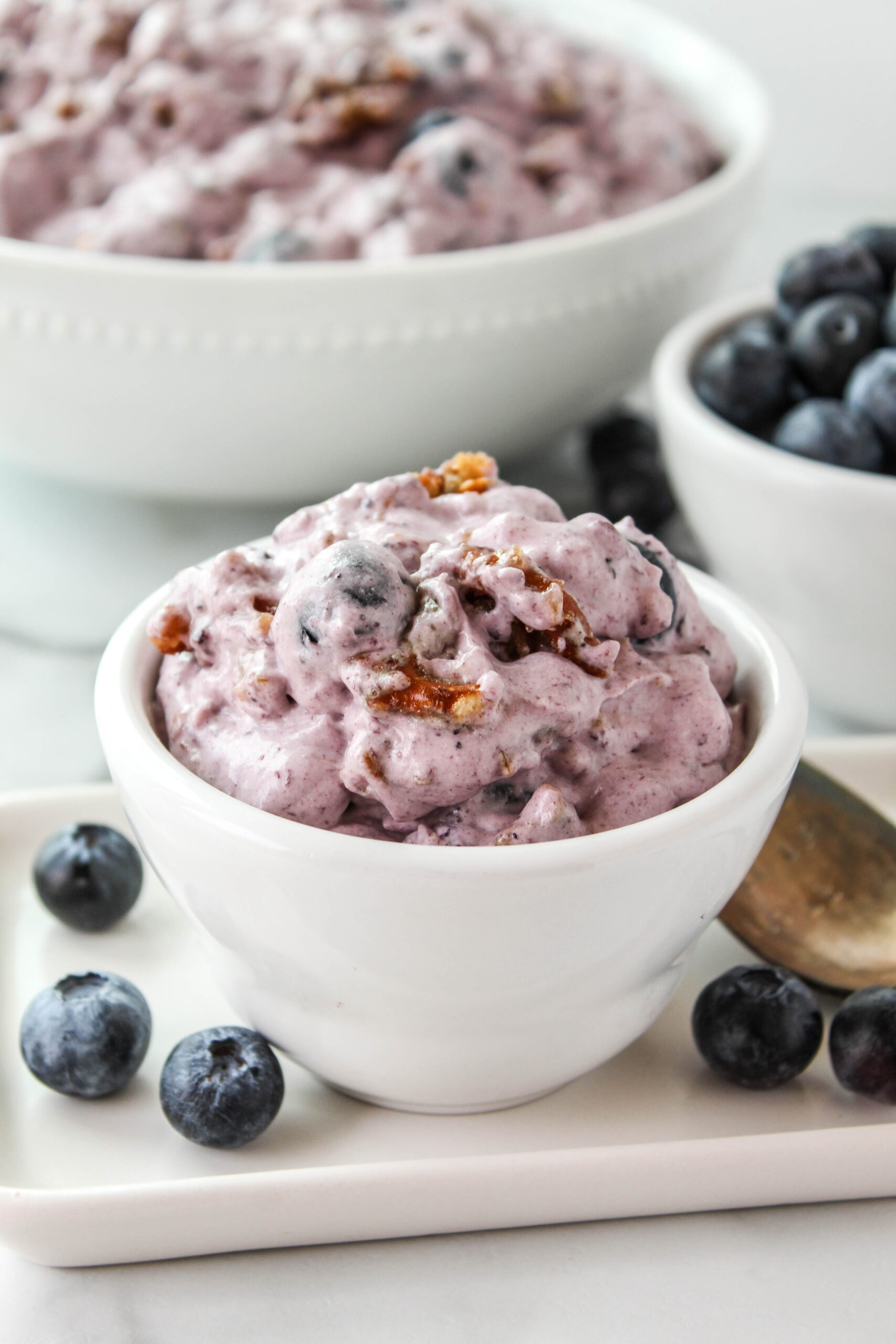 Blueberry Pretzel Salad